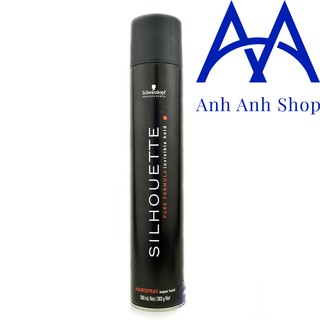 Gôm Xịt Tóc Nam Silhouette 420ML