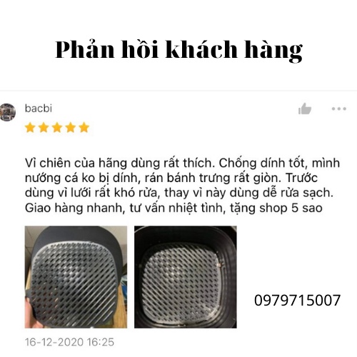 VỈ CHIÊN CHỐNG DÍNH CHO NỒI CHIÊN PHILIPS XXL