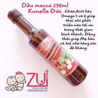 Dầu macca 250ml Kunella Đức
