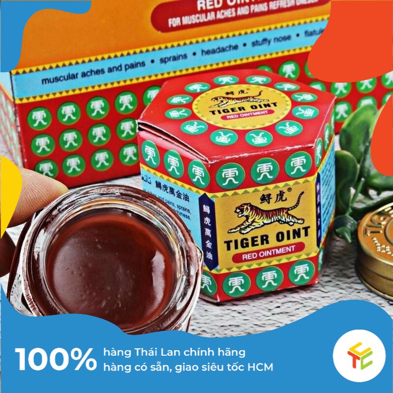 Dầu Cù Là Con Hổ Tiger Balm Red Ointment 19,4g Thái Lan 🇹🇭🇹🇭🇹🇭