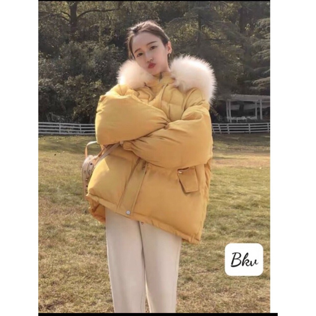 Aó khoác phao nữ đại hàn dáng rộng đẹp phong cách | BigBuy360 - bigbuy360.vn