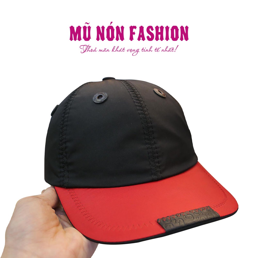 Nón kết sơn - mũ lưỡi trai thời trang vải gió cao cấp phom phong cách thể thao unisex dành cho nam và nữ MC003A FULL BOX