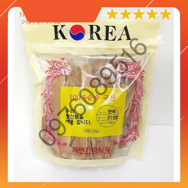 [ Rẻ Vô Địch ] Nấm Linh Chi Thái Lát Hàn Quốc, Túi 0,5kg