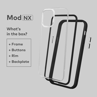 Ốp viền RhinoShield Mod NX (màu đen)