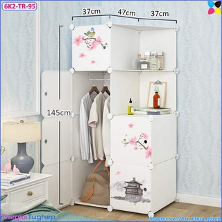 {RẺ VÔ ĐỊCH }Tủ nhựa lắp ghép trắng cửa trắng hình hoa đào mẫu mới bán  chạy nhất mọi thời đại