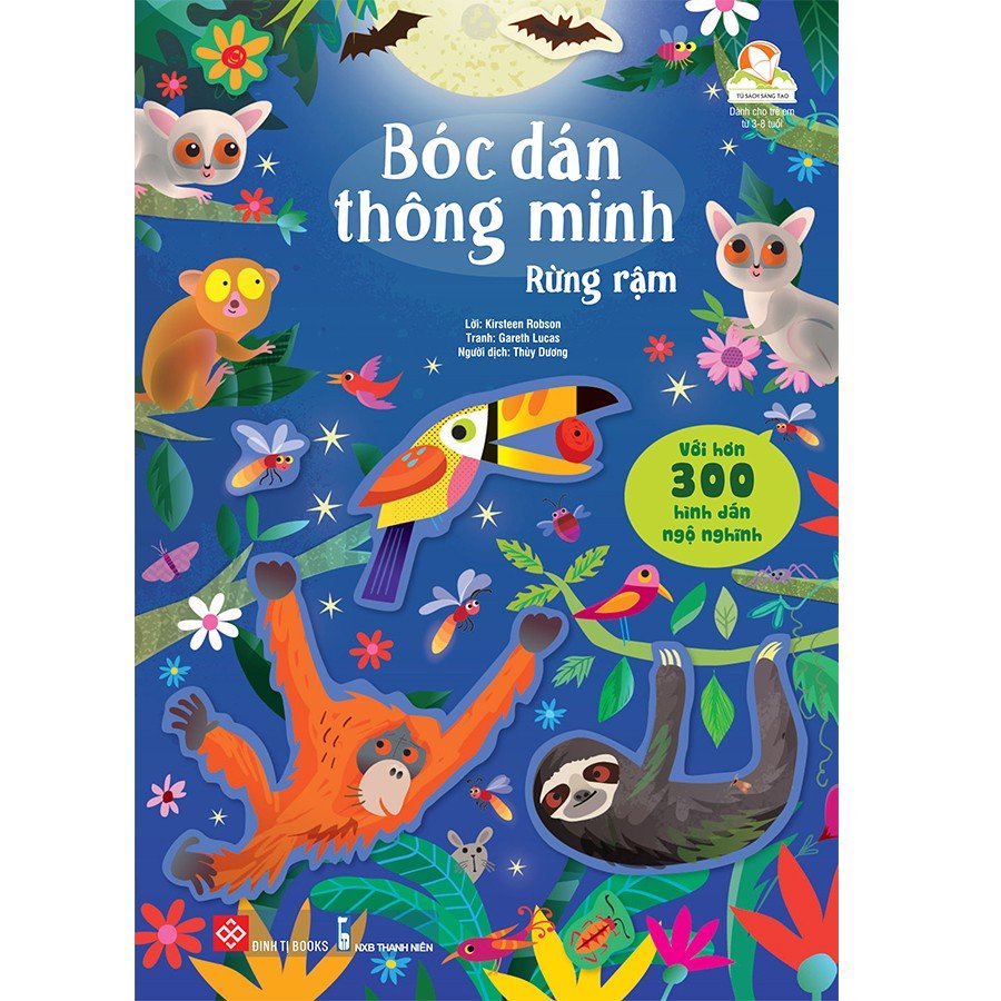 SÁCH - Bóc dán thông minh - Rừng rậm