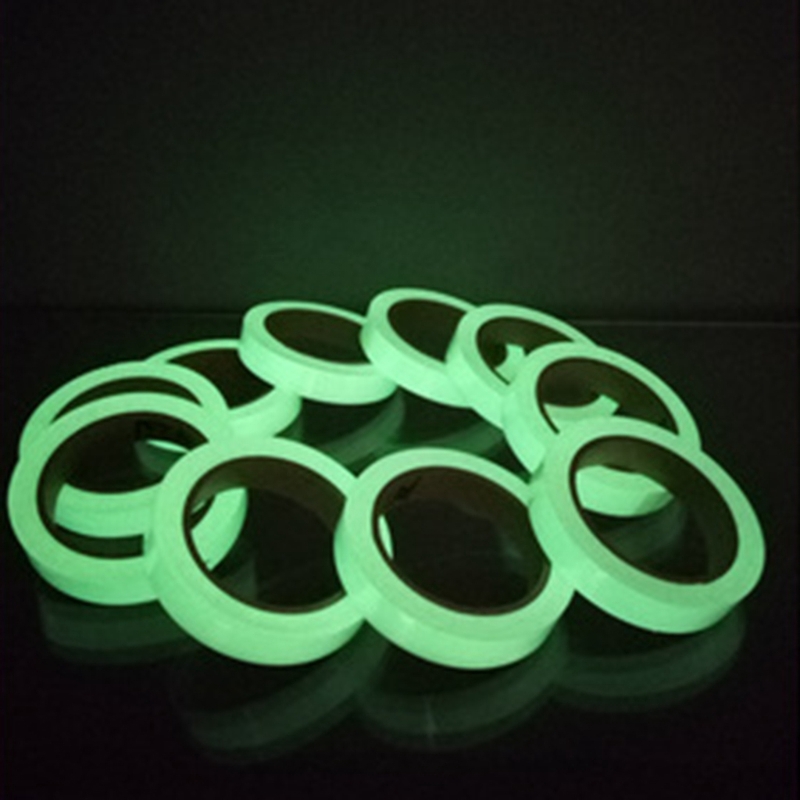 Cuộn băng keo dạ quang cảnh báo an toàn dài 3m rộng 1cm