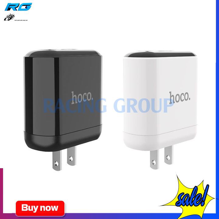 Củ Sạc Nhanh Hoco HK1 Có 3 Cổng USB 5A Có Led Hiển Thị - Bảo Hành 12 Tháng