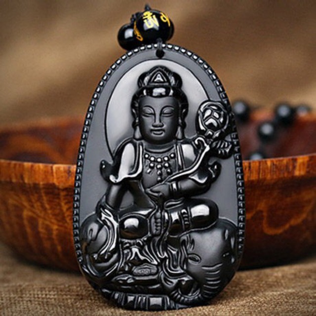 Mặt dây chuyền Phật bản mệnh TUỔI THÌN , TUỔI TỴ (phổ hiền bồ tát )