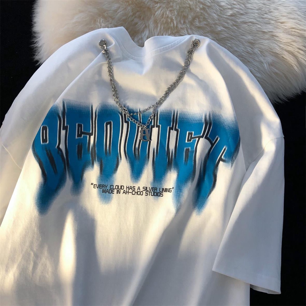 Áo Thun Tay Ngắn Dáng Rộng Phong Cách Hàn Quốc Thời Trang Mùa Hè Cho Nữ