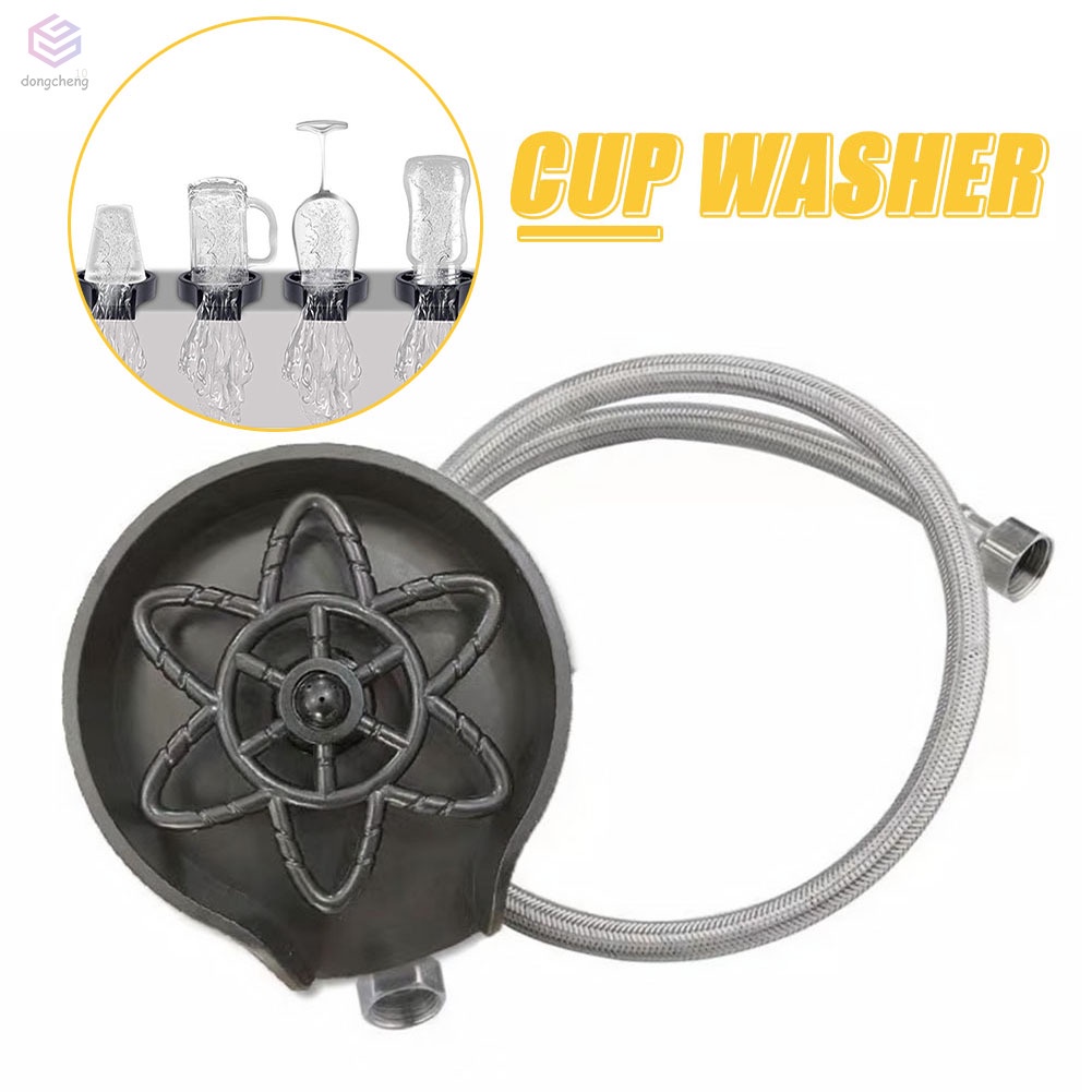Dụng Cụ Rửa Cốc Áp Suất Cao Dạng Ấn Tự Động Đa Năng Tiện Lợi