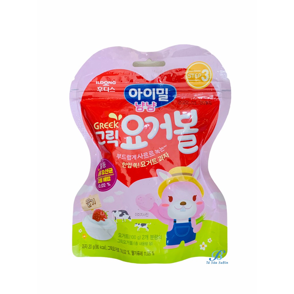 Sữa chua khô ILDong Hàn Quốc cho bé
