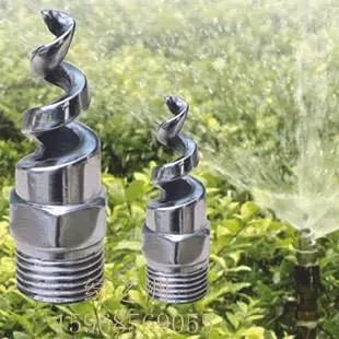 Đầu phun xòe dạng xoắn ốc phi 27mm