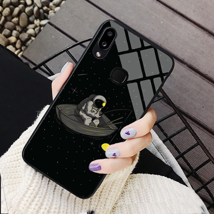 ỐP SAMSUNG A10, A10s A20 A30 LƯNG KÍNH CƯỜNG LỰC SANG TRỌNG, SÁNG BÓNG