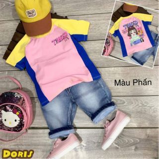 Bộ jean cho bé gái Trâm Thùy