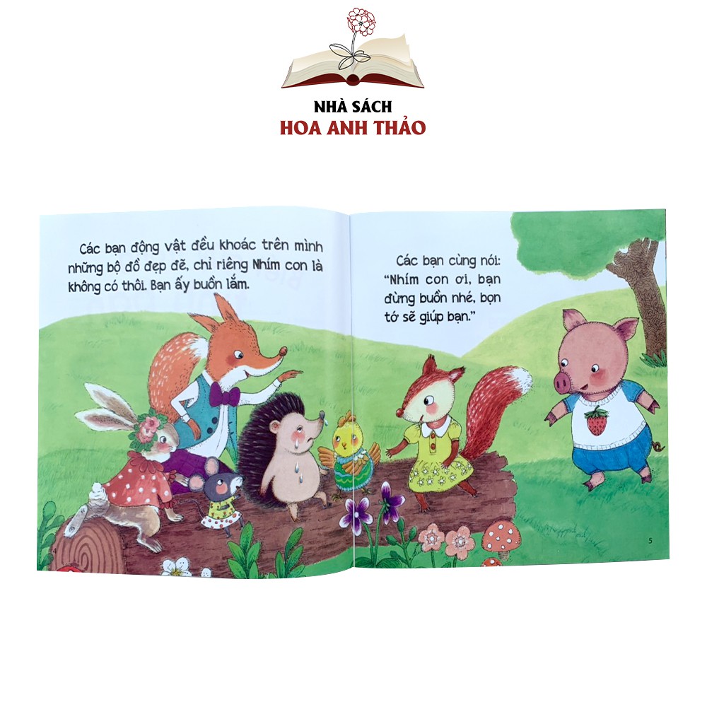 Sách - Bộ phát triển IQ EQ đầu đời cho bé nhiều chủ đề bồi dưỡng cảm xúc (Bộ 8 quyển)