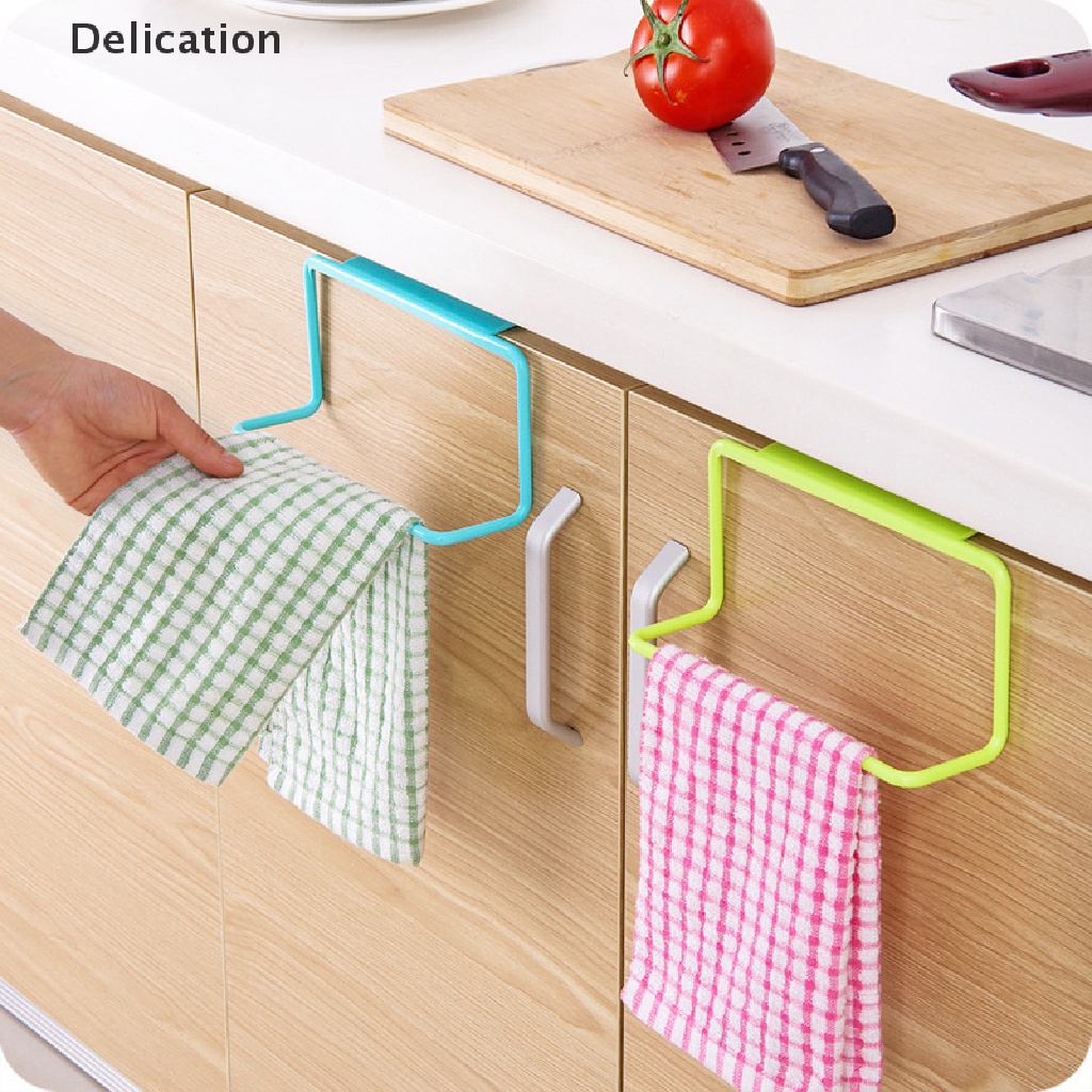 1 Giá Đỡ Treo Khăn Gắn Tủ Chén / Nhà Bếp / Phòng Tắm Tiện Lợi