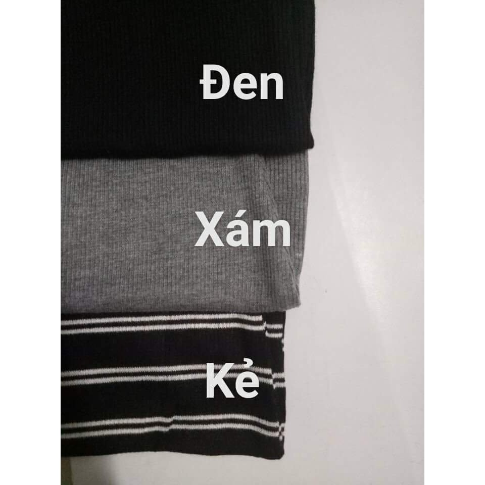 LH04 - COMBO 2 VÁY BODY GHI + ĐEN | BigBuy360 - bigbuy360.vn