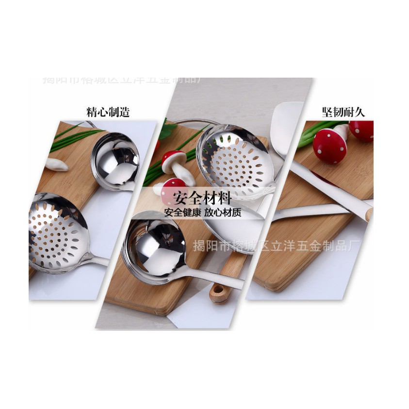 bộ dụng cụ nhà bếp bằng thép không gỉ