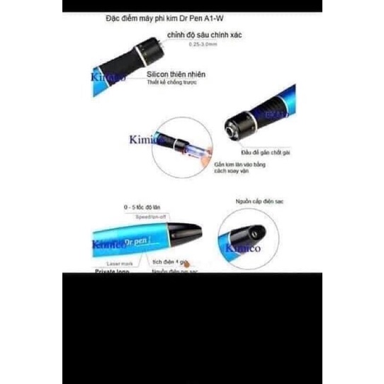 Máy Phi Kim Drpen Xanh, Drpen Bạc, Drpen M5 Cấy Tảo Nano A1