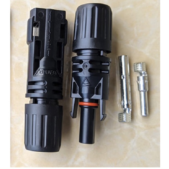 Jack MC4 Leader 1500V cao cấp chuyên dùng kết nối tấm pin mặt trời