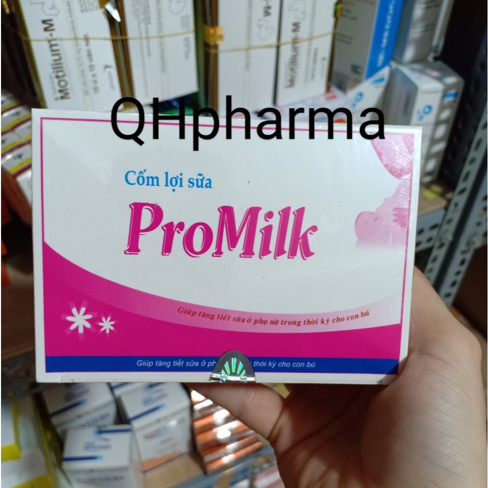 Cốm lợi sữa PROMILK giúp tăng tiết sữa ở phụ nữ sau sinh ( hộp 20 gói )