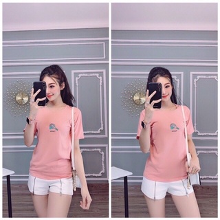 ÁO THUN THÁI NỮ TAY NGẮN CỔ TRÒN