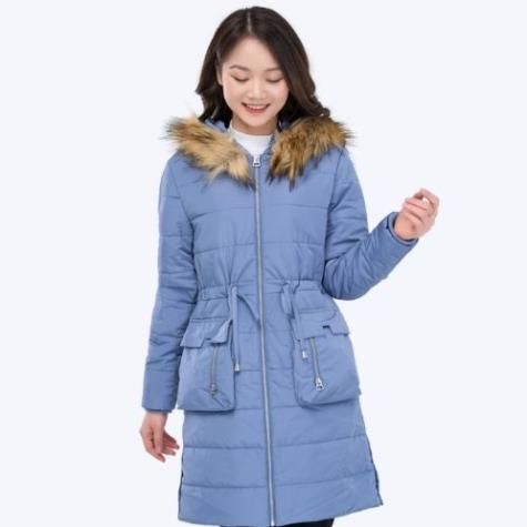 Áo phao Yody nữ dáng dài cõ mũ, áo khoác nữ cao cấp PHN4008 😍 | BigBuy360 - bigbuy360.vn