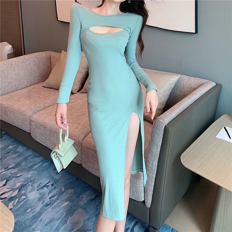 Đầm Dài Thiết Kế Mới Quyến Rũ Thời Trang Dành Cho Mùa Thu