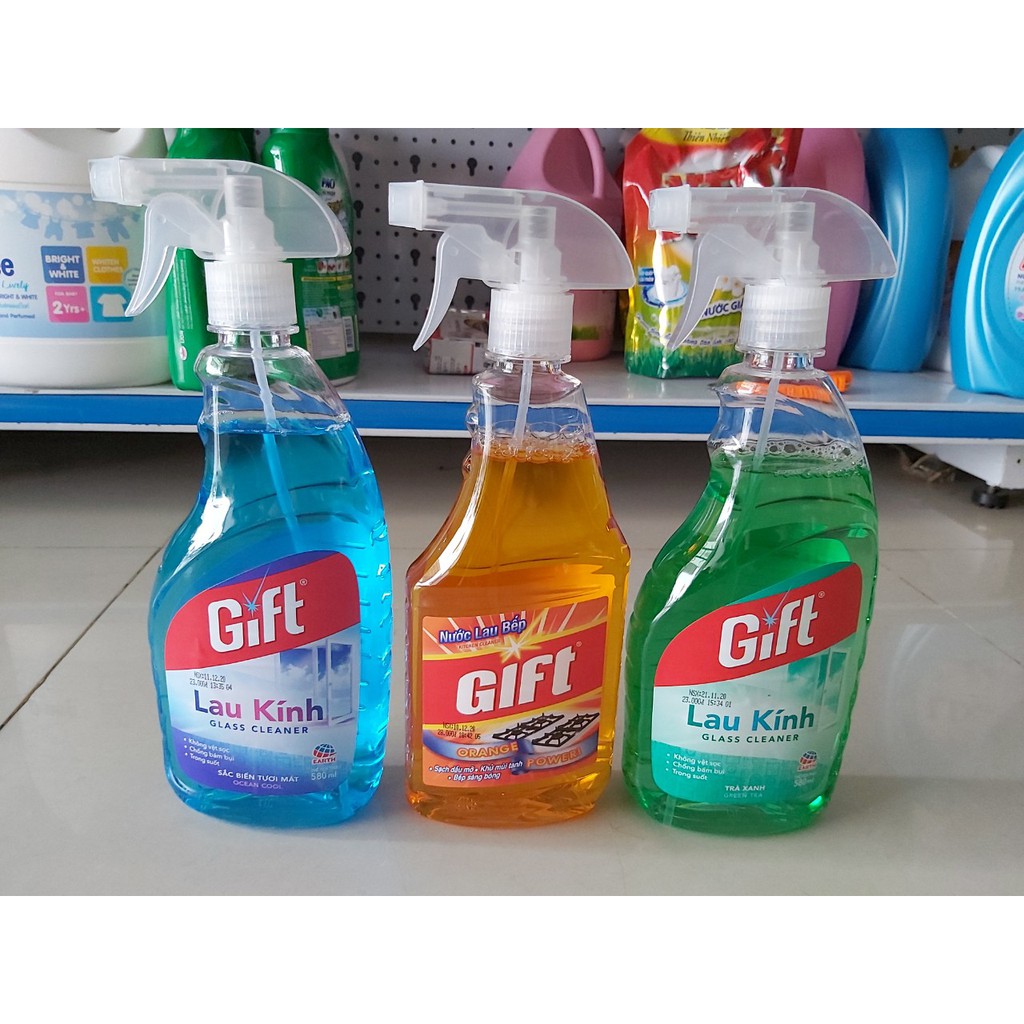 Nước lau bếp Gift hương cam