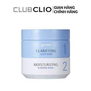 Bộ Mặt Nạ Phục Hồi Dưỡng Ẩm Da Ban Đêm GOODAL MOIST SYNERGY MASK DUO [CLARIFYING X MOISTURIZING] 50ml
