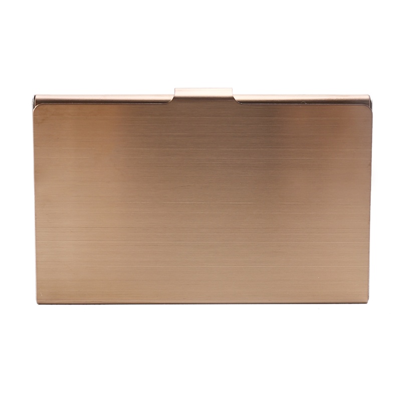 Hộp Đựng Thẻ Tín Dụng / Danh Thiếp Bằng Thép Không Gỉ Ốp