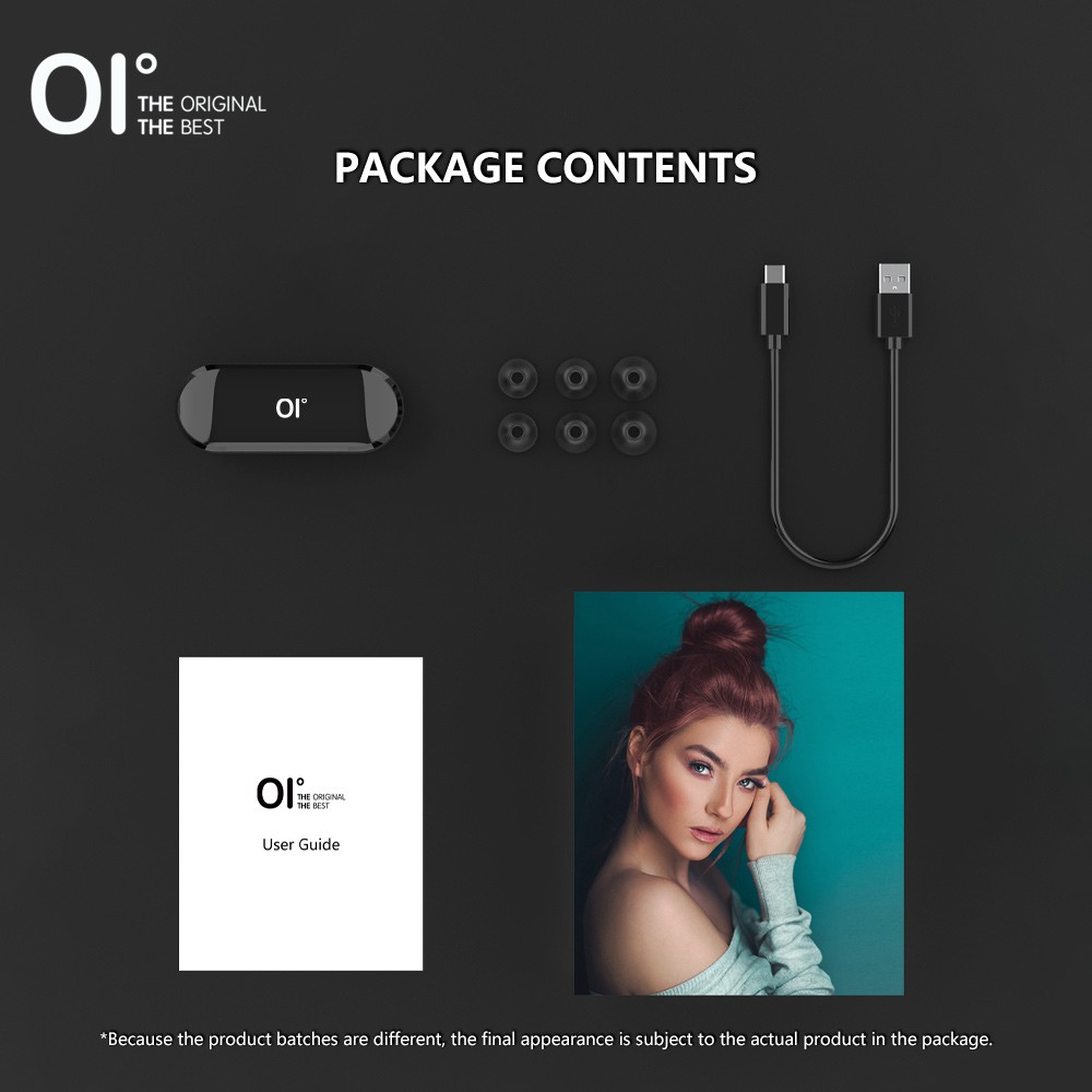 Tai nghe bluetooth 5.0 không dây OI Air-Pro FIFTH hỗ trợ thay đổi giọng nói với âm thanh vòm 3D tiện dụng cho chơi game