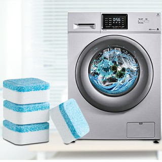 [Hộp 12 Viên] Viên Tẩy Vệ Sinh Lồng Máy GiặtI Diệt khuẩn và Tẩy chất cặn Lồng máy giặt hiệu quả