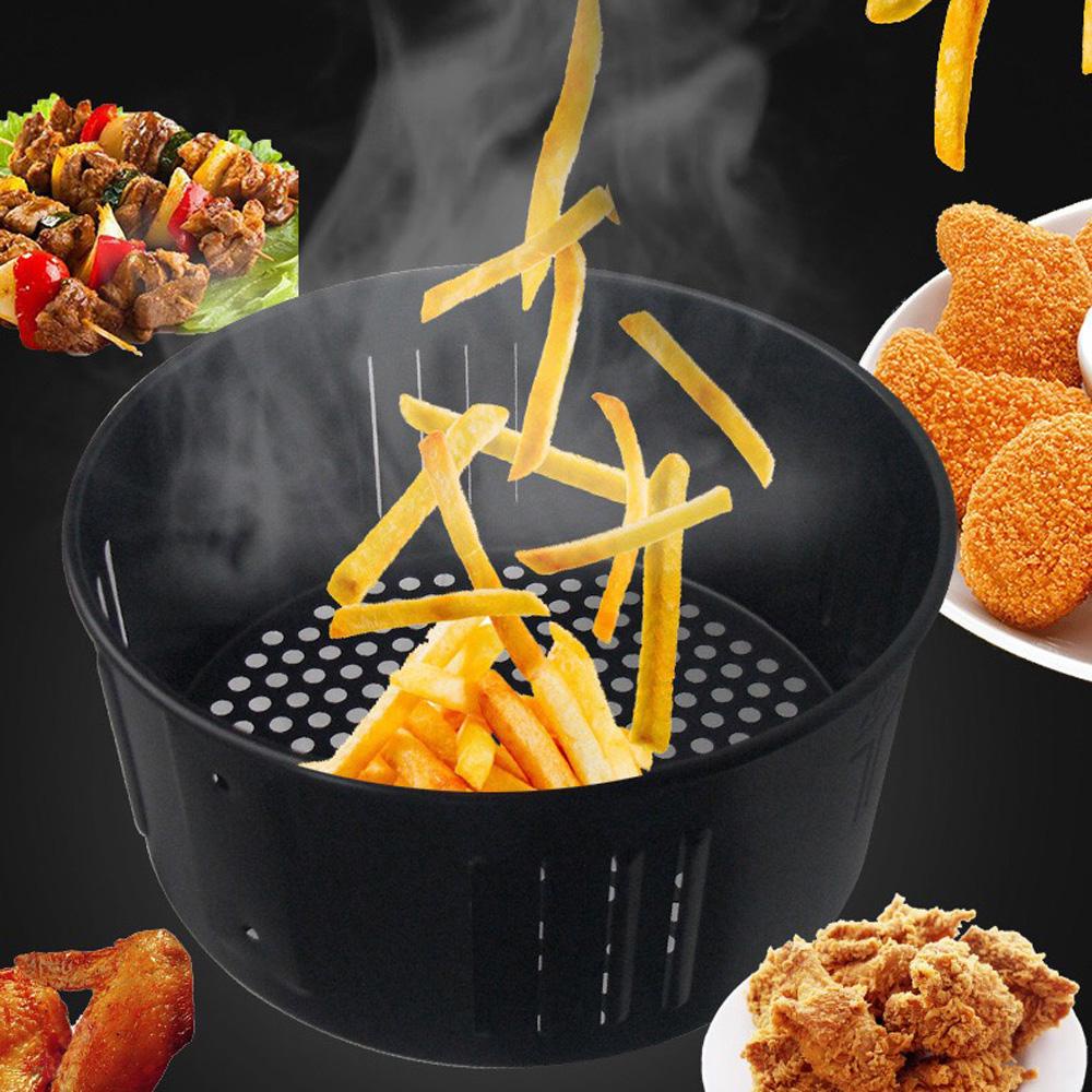 Mocho1 giỏ nồi chiên không khí thay thế chắc chắn phù hợp với tất cả các phụ kiện nồi chiên không khí nướng máy rửa chén đồ dùng nhà bếp an toàn