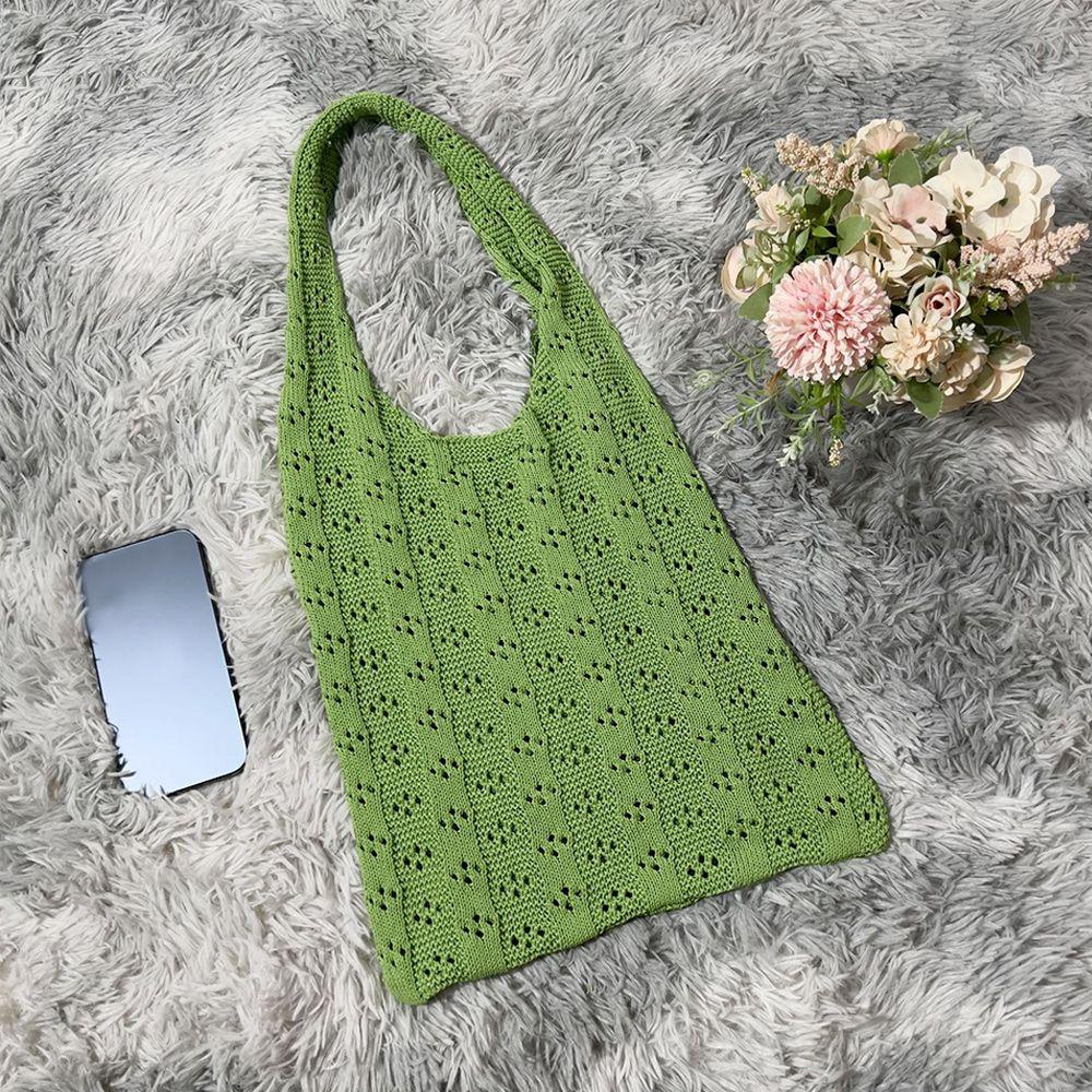 UUMIR Túi Đeo Vai Đan Len Sức Chứa Lớn Phong Cách Boho Cho Nữ