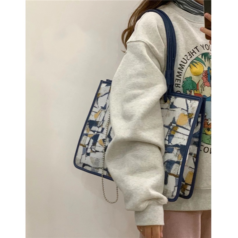 Túi Xách canvas Cỡ Lớn 2022 Mới Đựng laptop Tiện Dụng Hợp Thời Trang