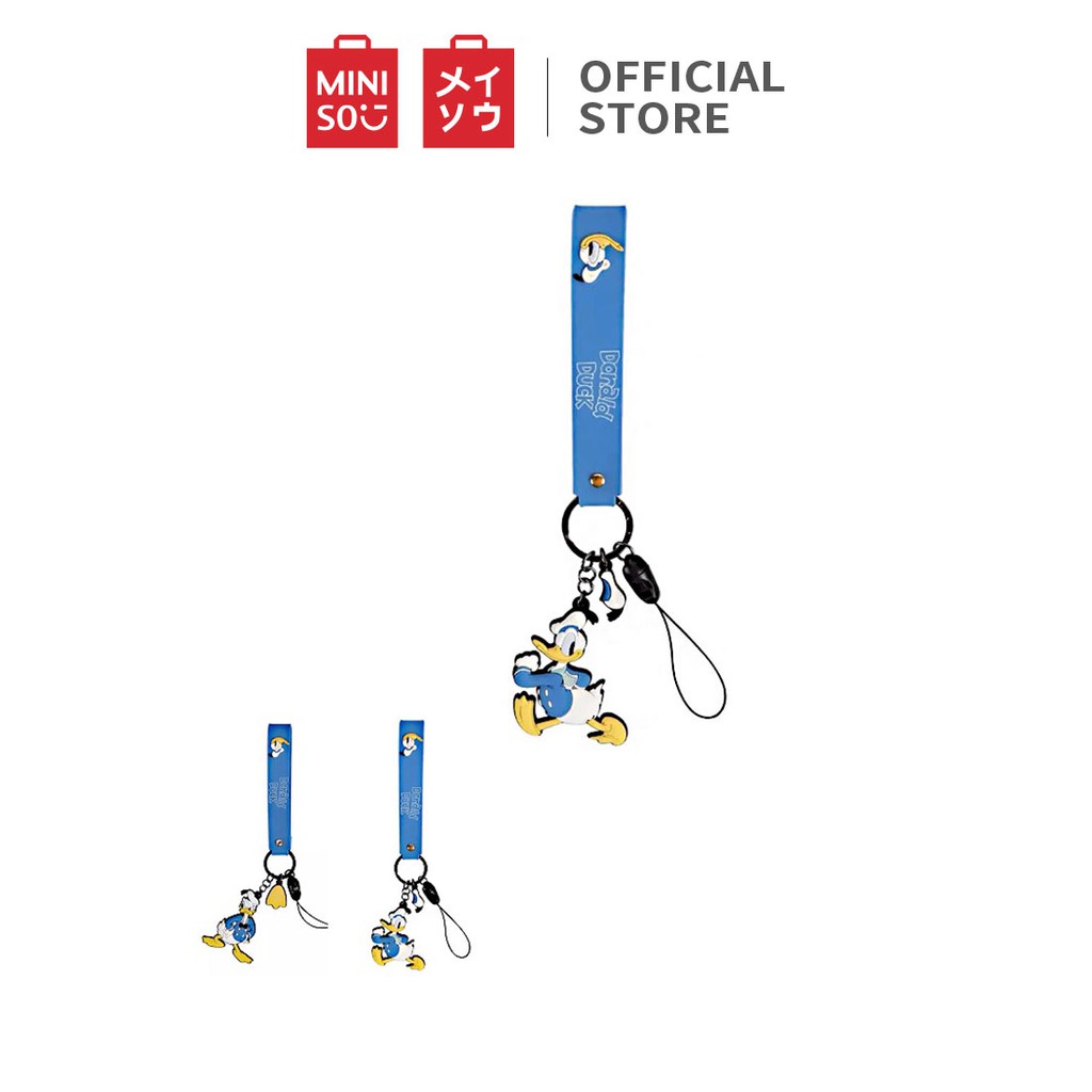 MINISO Donald Duck Collection Móc khóa Bùa điện thoại phiên bản Q