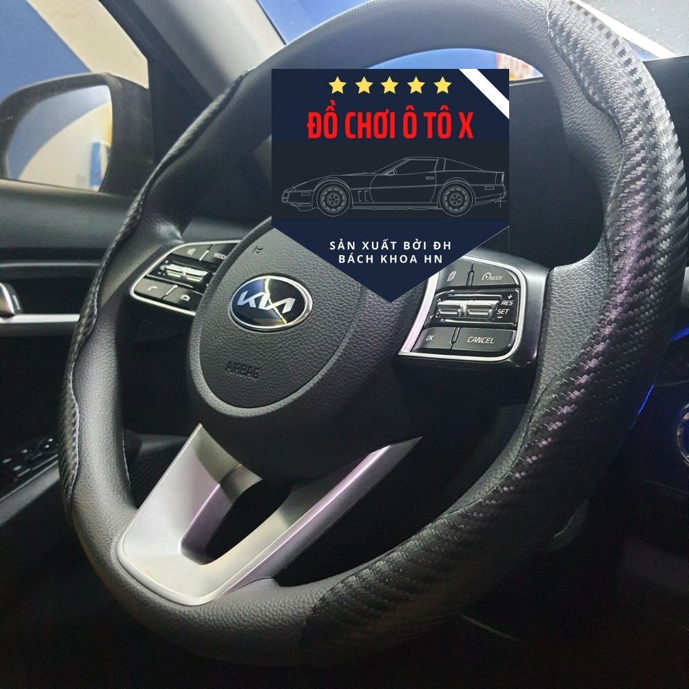 Ốp vô lăng ô tô KIA SORENTO hàng cao cấp đẹp
