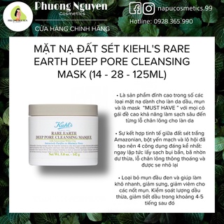 Mặt nạ đất sét Kiehl’s Rare Earth Deep Pore Cleansing Mask