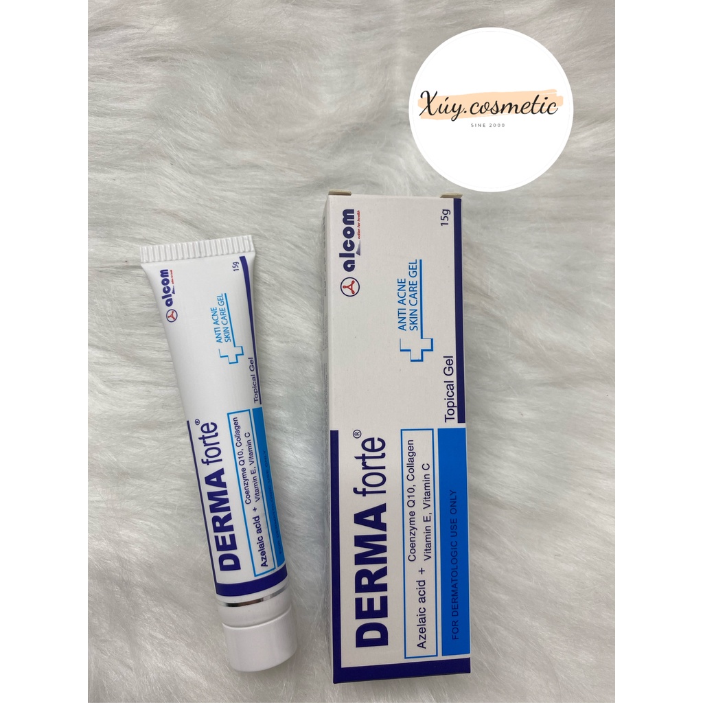 ✅ Chính hãng: Kem bôi mụn, thâm Dermaforte