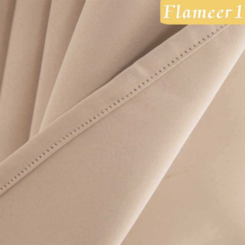 [Flameameer1] Rèm Cửa Sổ Ngắn Màu Trơn Dùng Cho Nhà Bếp / Quán Cà Phê S