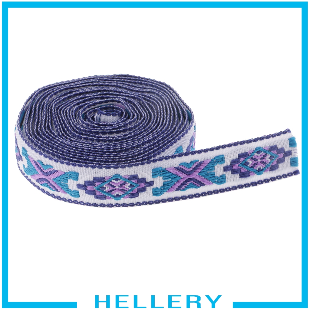 Dải Vải Thêu Hoa Phong Cách Dân Tộc Dài 3 Yards Dùng Trang Trí Thủ Công DIY