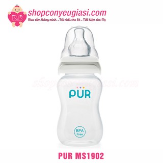 Bình sữa pur cổ thường comfort feeder 120ml ms1902