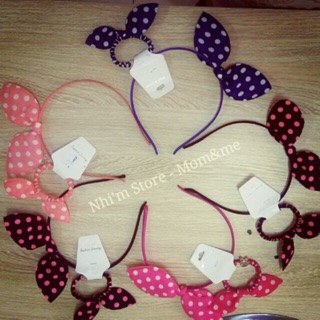 Bờm tóc kèm buộc tóc cho bé gái