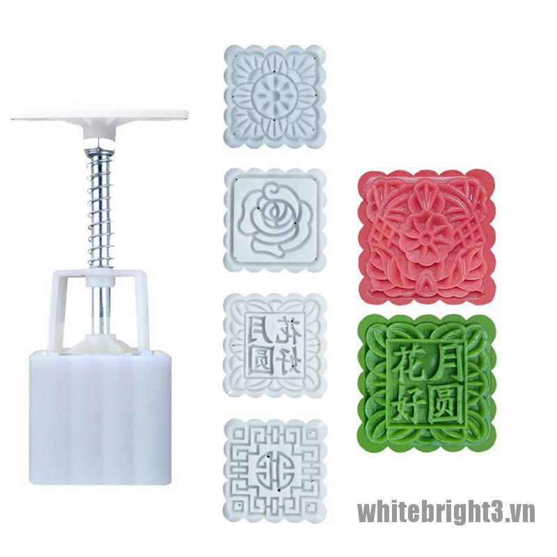 1 Bộ Khuôn Làm Bánh Trung Thu / Bánh Trung Thu Diy