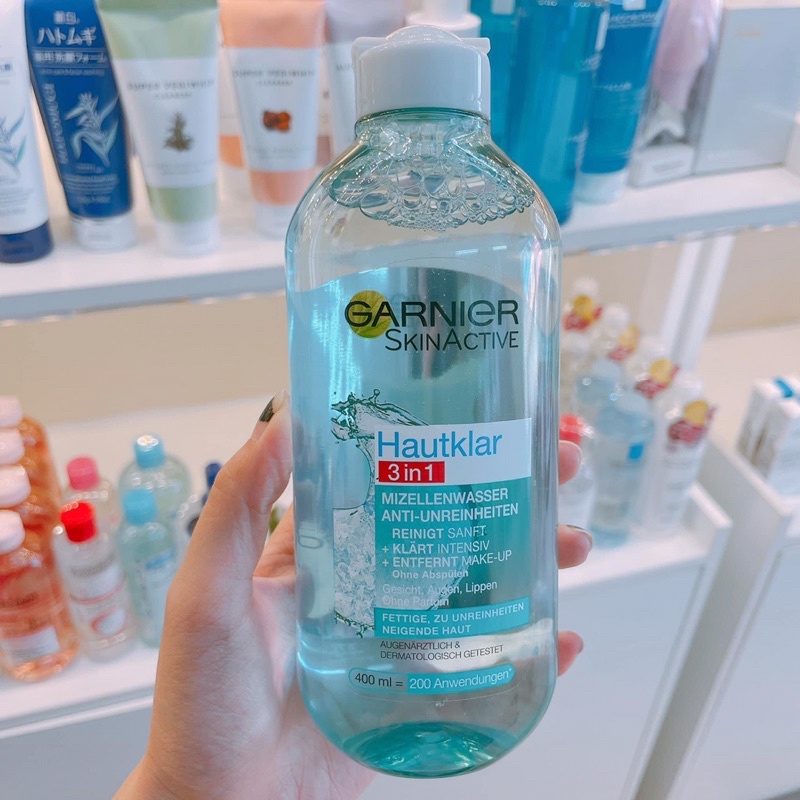 [HÀNG CHÍNH HÃNG] Nước tẩy trang Garnier của PHÁP 400ml❌