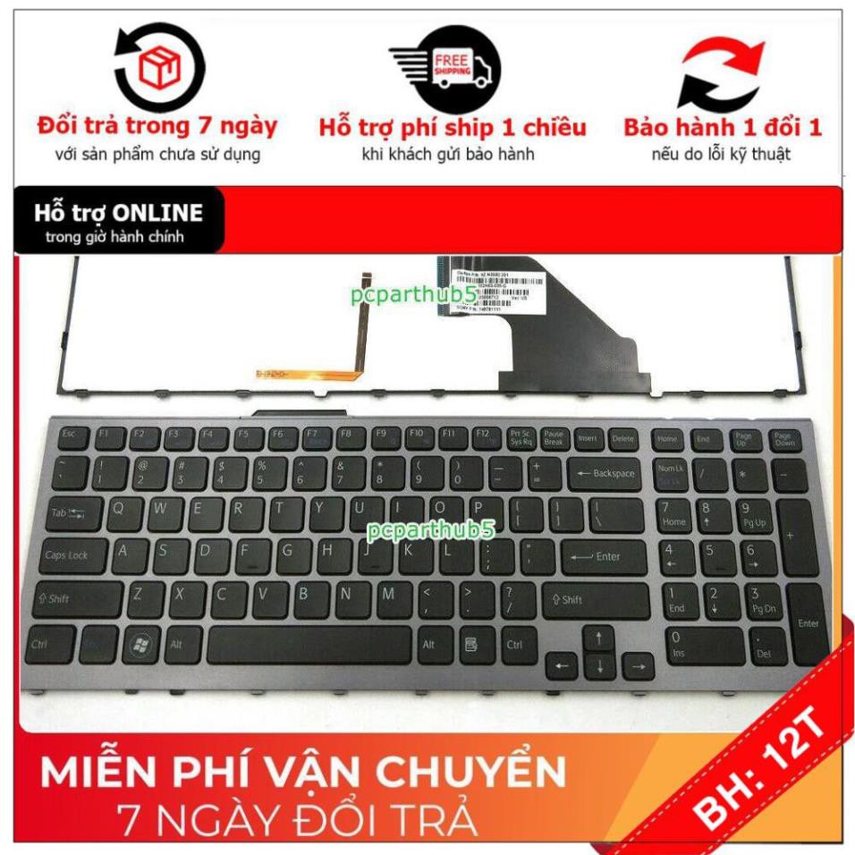 [BH12TH] ⚡️Bàn phím laptop Sony VPCF117HG VPCF117FX VPCF1 có led