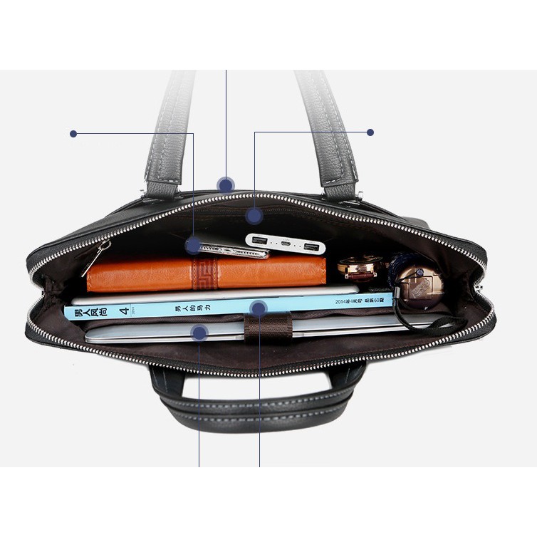 (ST) Cặp da công sở hàng chính hãng FSD.WG giá tốt | BigBuy360 - bigbuy360.vn