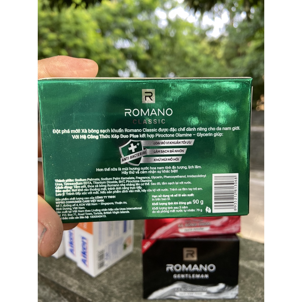 XÀ BÔNG TẮM ROMANO 90G | BigBuy360 - bigbuy360.vn